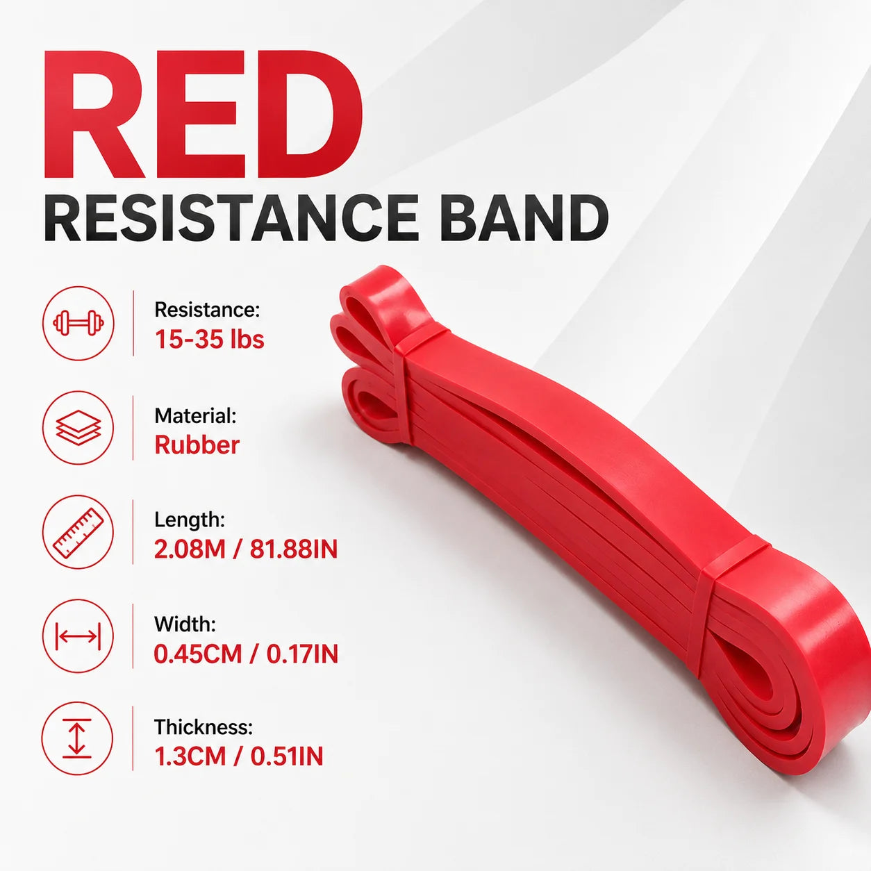 Premium Resistance Bands 5 to 120 lbs — Train Anywhere