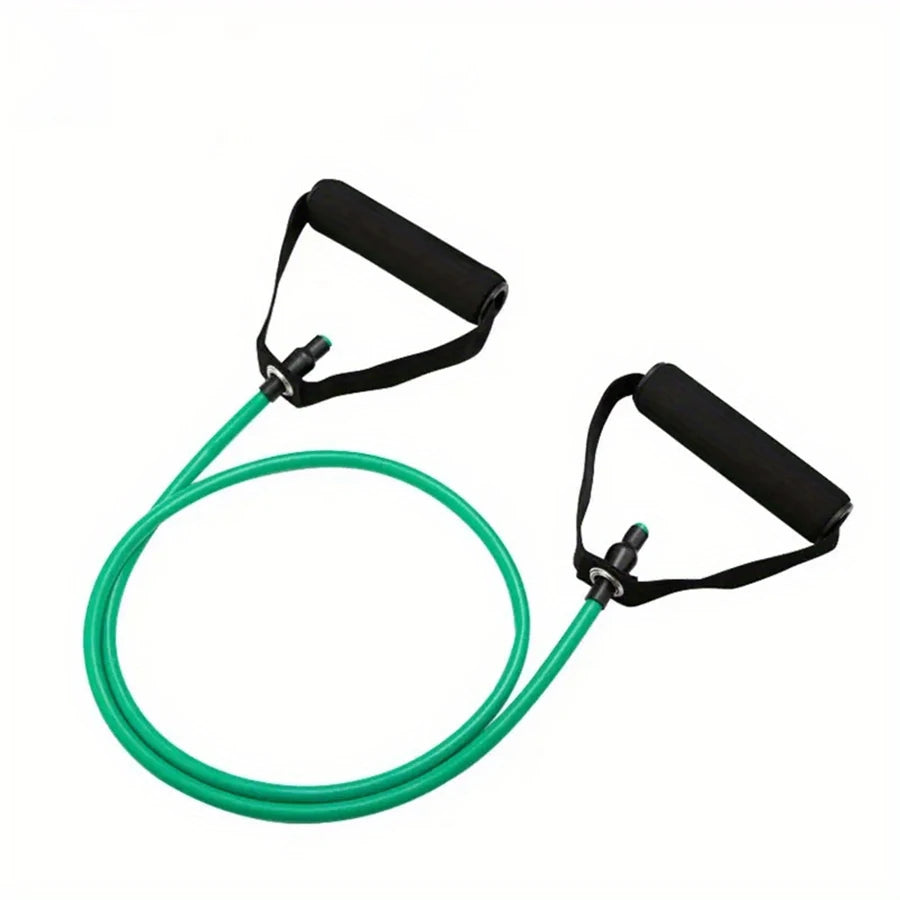 Resistance Bands with Handles — 4 Resistance Levels for Full Body Strength Training | Home Gym, Yoga & Pilates
