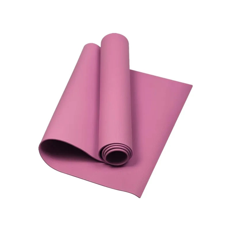 Non-Slip Yoga Mat 4mm — Lightweight & Durable Exercise Mat for Yoga, Pilates & Gymnastics | Home & Gym