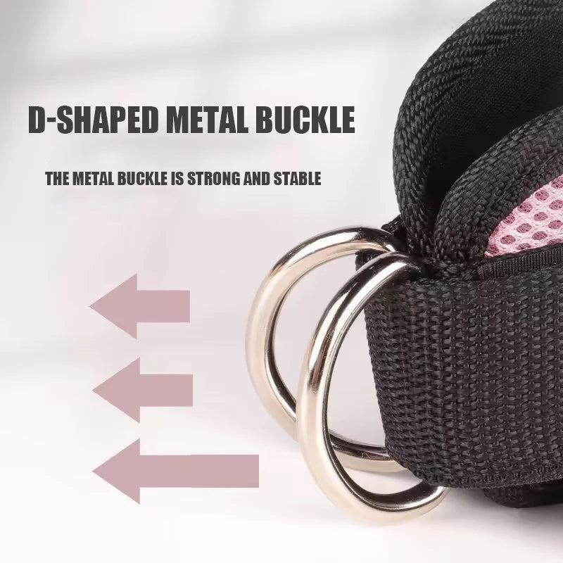 Ankle Straps for Resistance Bands — Fitness Set for Gym, Yoga & Home Workouts | Men & Women