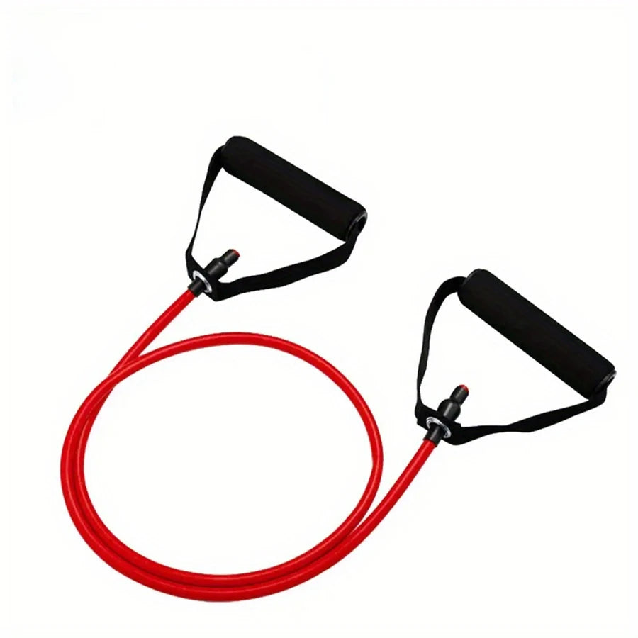 Resistance Bands with Handles — 4 Resistance Levels for Full Body Strength Training | Home Gym, Yoga & Pilates